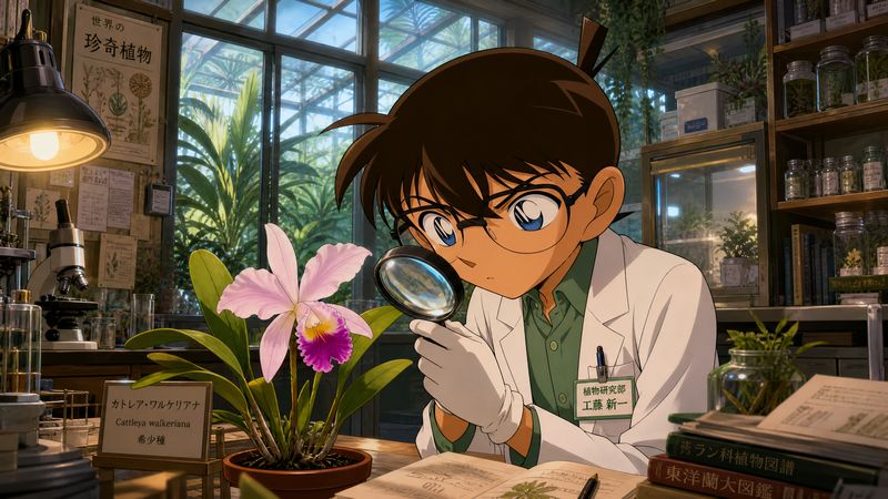 抖阴植物视频-珍稀兰花观察记录